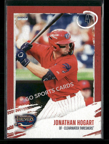 2026 Clearwater Threshers Jonathan Hogart
