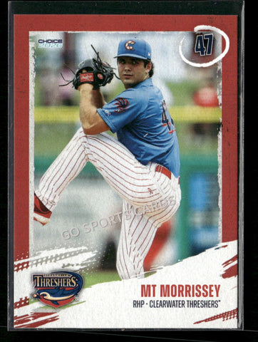 2026 Clearwater Threshers MT Morrissey