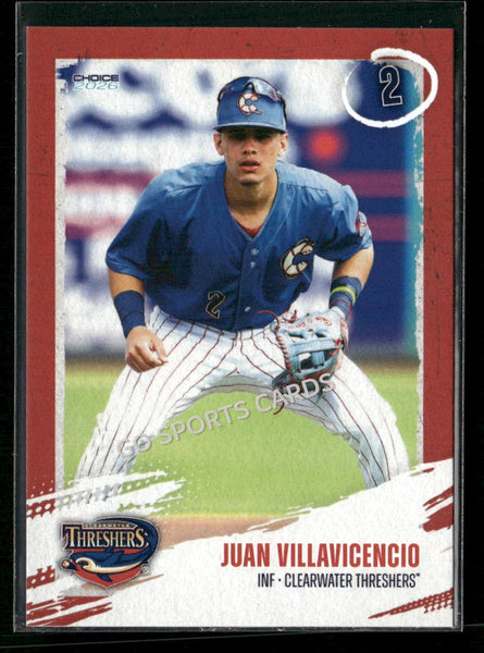 2026 Clearwater Threshers Juan Villavicencio