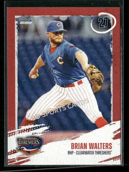 2026 Clearwater Threshers Brian Walters