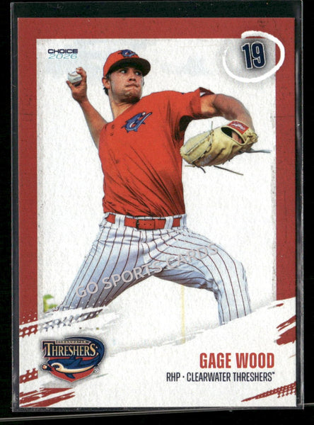 2026 Clearwater Threshers Gage Wood
