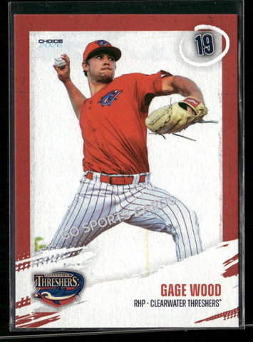 2026 Clearwater Threshers Gage Wood