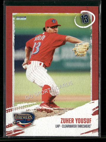 2026 Clearwater Threshers Zuher Yousuf