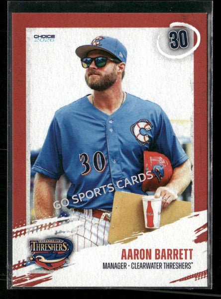 2026 Clearwater Threshers Aaron Barrett