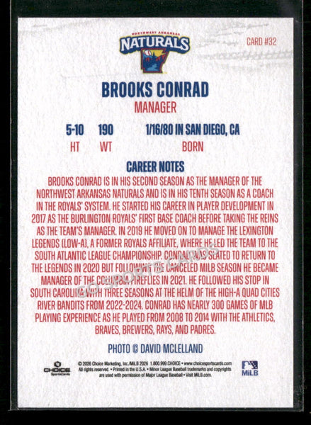 2026 Northwest Arkansas Naturals Brooks Conrad