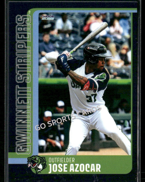 2026 Gwinnett Stripers Jose Azocar