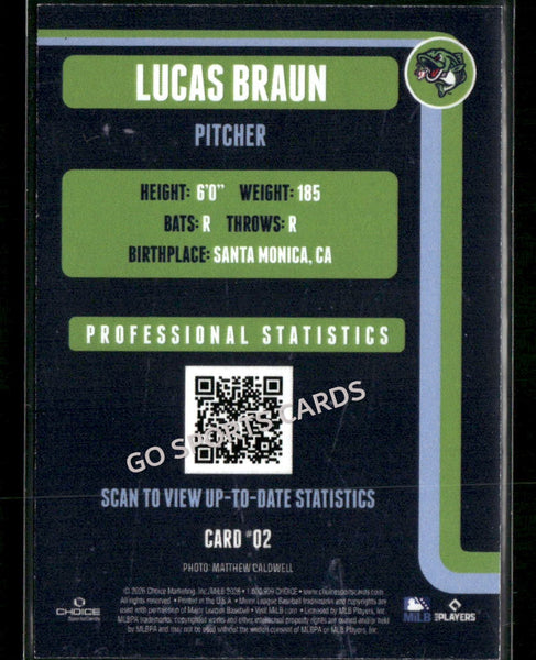2026 Gwinnett Stripers Lucas Braun