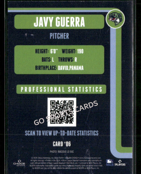 2026 Gwinnett Stripers Javy Guerra