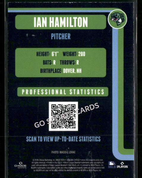 2026 Gwinnett Stripers Ian Hamilton