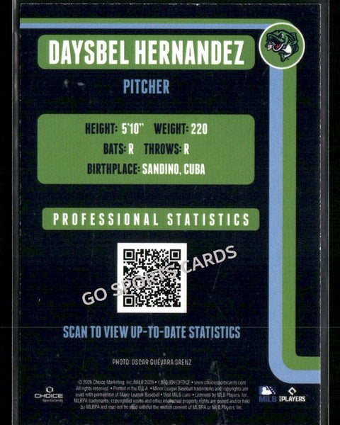 2026 Gwinnett Stripers Daysbel Hernandez