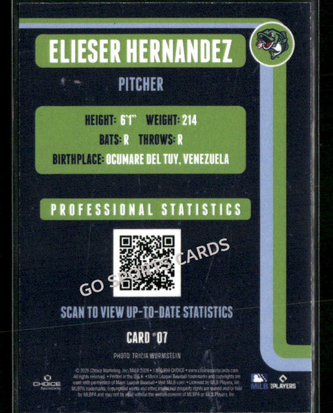 2026 Gwinnett Stripers Elieser Hernandez