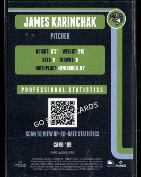 2026 Gwinnett Stripers James Karinchak