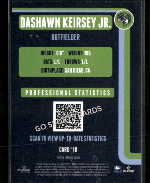 2026 Gwinnett Stripers Dashawn Keirsey Jr
