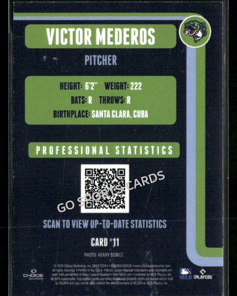 2026 Gwinnett Stripers Victor Mederos