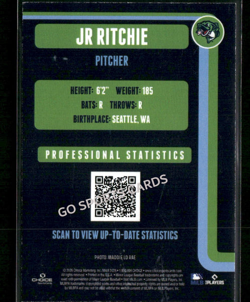 2026 Gwinnett Stripers JR Ritchie