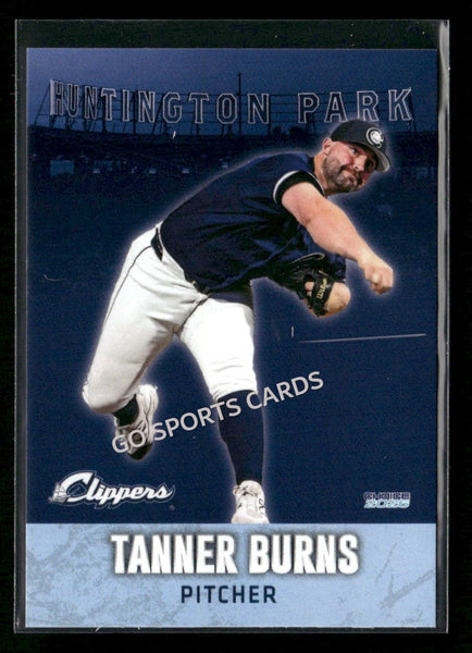 2026 Columbus Clippers Tanner Burns