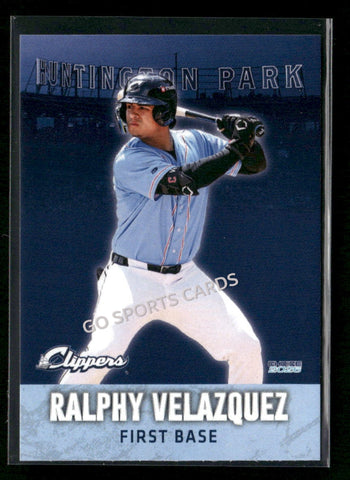 2026 Columbus Clippers Ralphy Velazquez