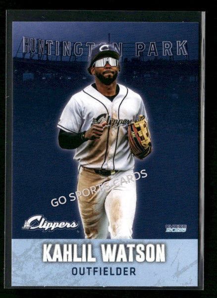 2026 Columbus Clippers Kahlil Watson