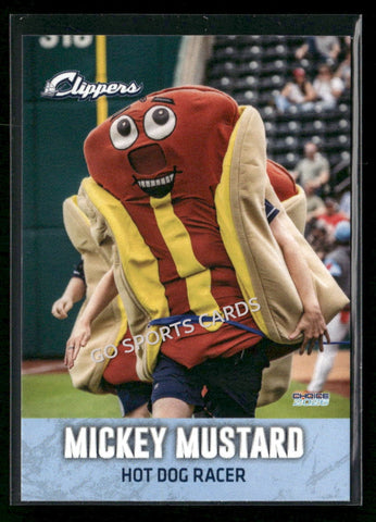2026 Columbus Clippers Mickey Mustard Mascot