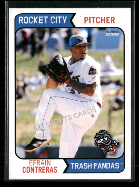 2026 Rocket City Trash Pandas Efrain Contreras