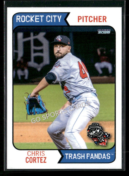 2026 Rocket City Trash Pandas Chris Cortez