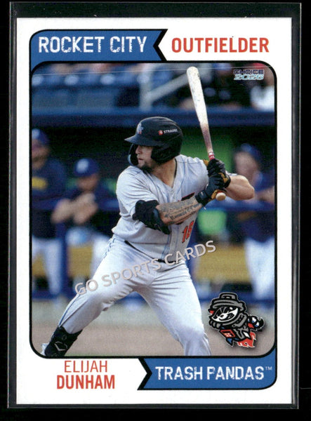 2026 Rocket City Trash Pandas Elijah Dunham