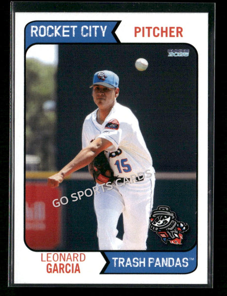 2026 Rocket City Trash Pandas Leonard Garcia