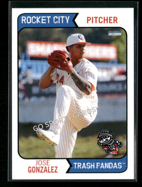 2026 Rocket City Trash Pandas Jose Gonzalez