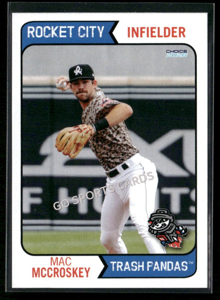 2026 Rocket City Trash Pandas Mac McCroskey