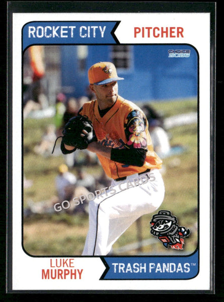 2026 Rocket City Trash Pandas Luke Murphy