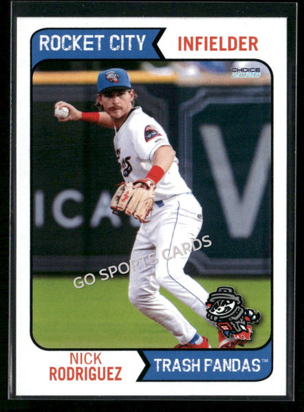 2026 Rocket City Trash Pandas Nick Rodriguez