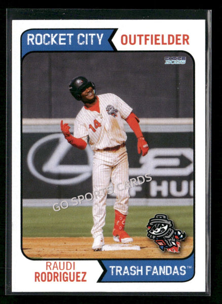 2026 Rocket City Trash Pandas Raudi Rodriguez