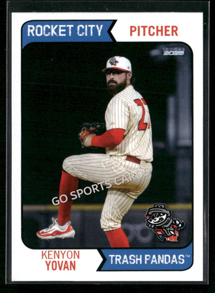 2026 Rocket City Trash Pandas Kenyon Yovan
