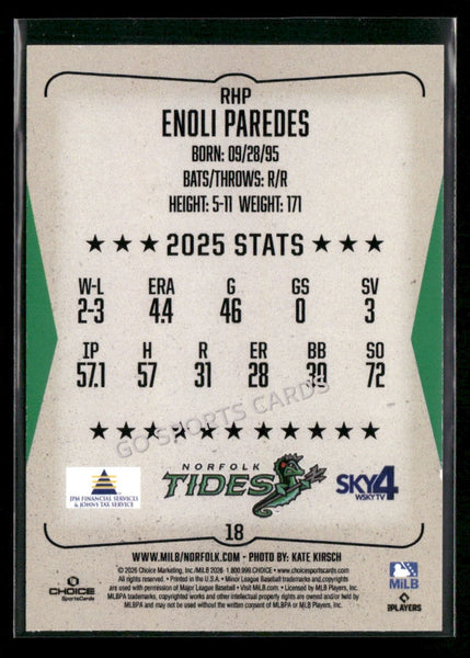 2026 Norfolk Tides Enoli Paredes