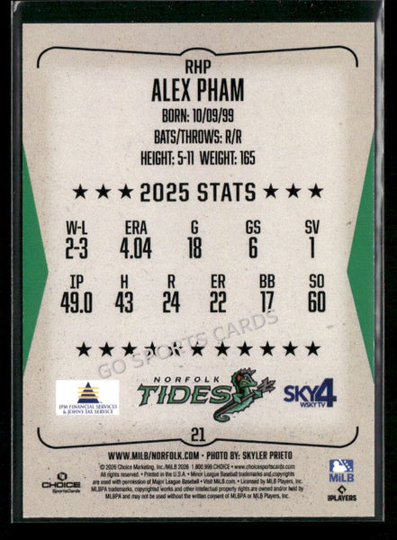 2026 Norfolk Tides Alex Pham