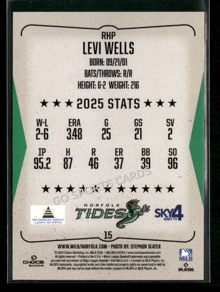 2026 Norfolk Tides Levi Wells