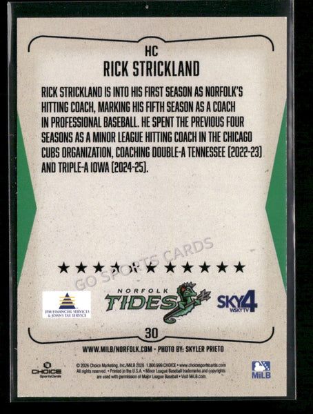 2026 Norfolk Tides Rick Strickland