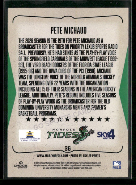 2026 Norfolk Tides Pete Michaud