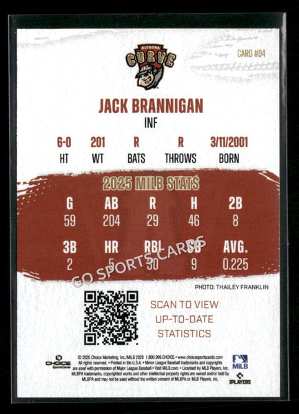 2026 Altoona Curve Jack Brannigan