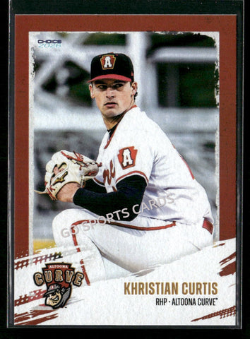 2026 Altoona Curve Khristian Curtis
