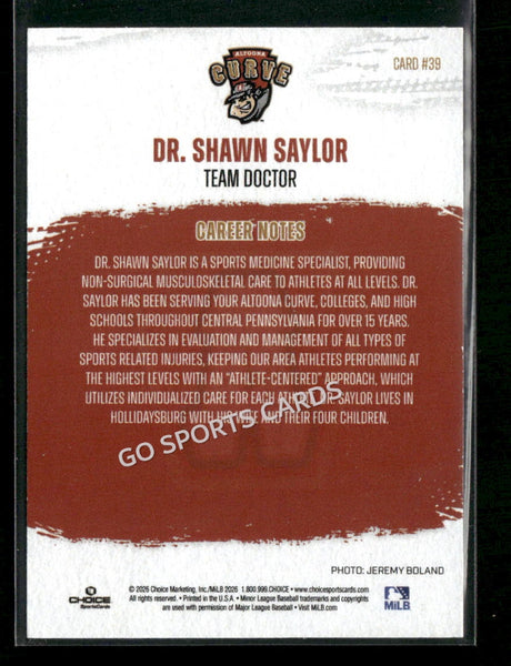 2026 Altoona Curve Dr Shawn Saylor