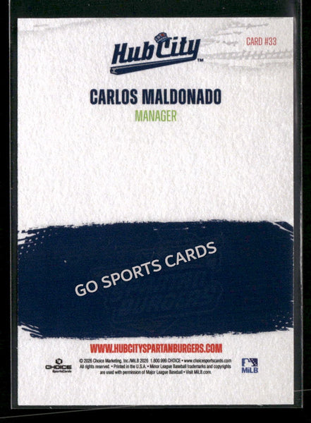 2026 Hub City Spartanburgers Carlos Maldonado