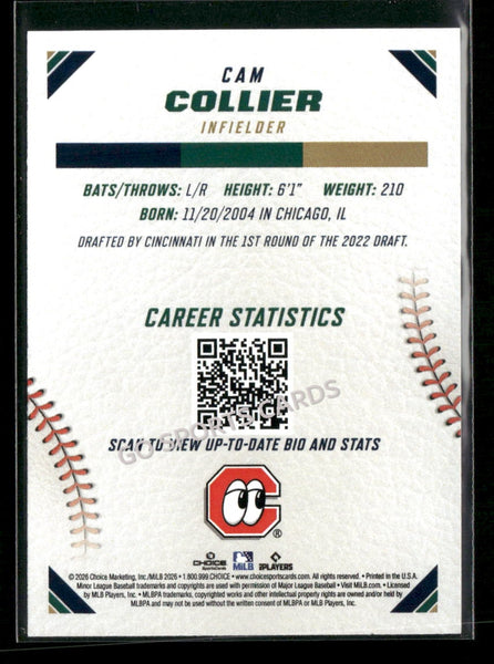 2026 Southern League Top Prospects Cam Collier