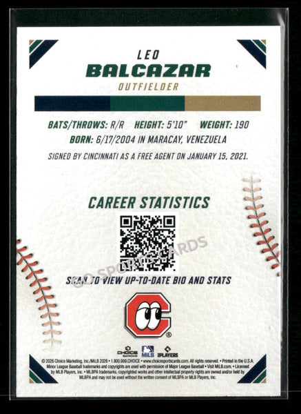 2026 Southern League Top Prospects Leo Balcazar