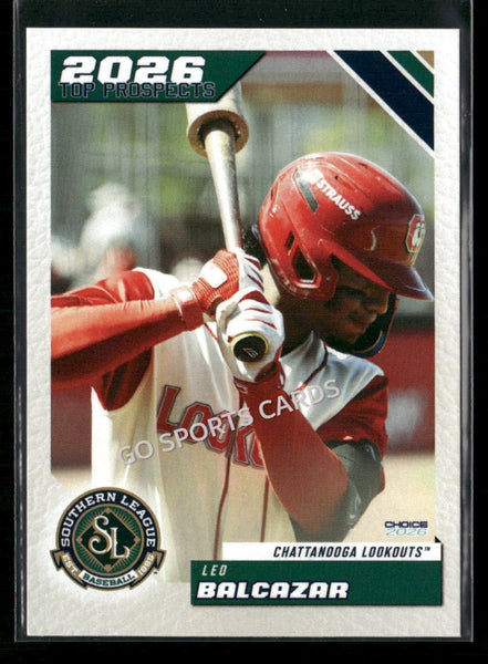 2026 Southern League Top Prospects Leo Balcazar