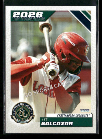 2026 Southern League Top Prospects Leo Balcazar