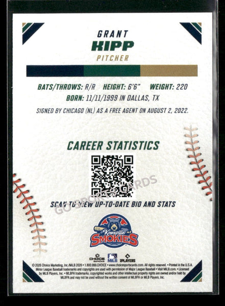 2026 Southern League Top Prospects Grant Kipp