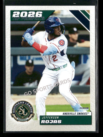 2026 Southern League Top Prospects Jefferson Rojas