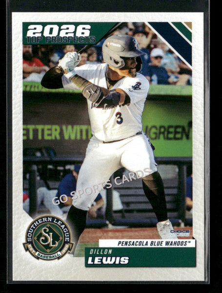 2026 Southern League Top Prospects Dillon Lewis