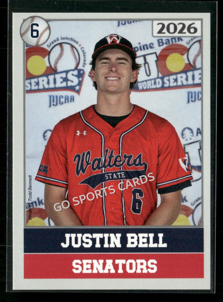 2026 JUCO Walters State Senators Justin Bell